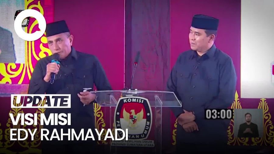 Video: Janji Edy Rahmayadi Kembangkan Infrastruktur-Lapangan Kerja