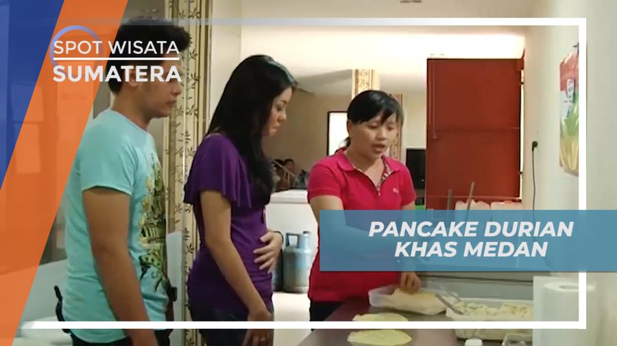 Cara Unik Membuat Pancake Durian Khas Medan 