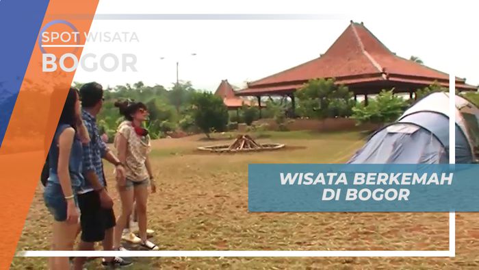 Berkemah dengan Camping Ground yang Luas di Tengah Alam Bogor
