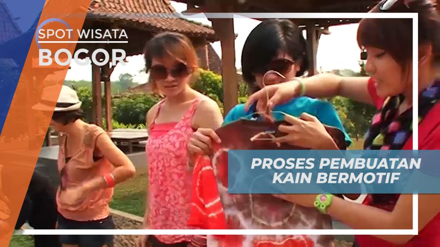 Membuat Motif pada Kain dengan Teknik Sederhana di Bogor