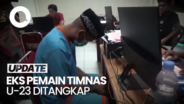 Video: Penampakan Eks Pemain Timnas U-23 Ditangkap Seusai Edarkan Obat Haram