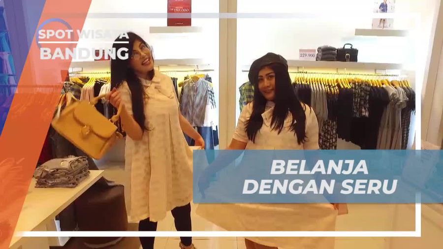 Belanja Asyik dan Cari Oleh-Oleh di Ciwalk, Bandung
