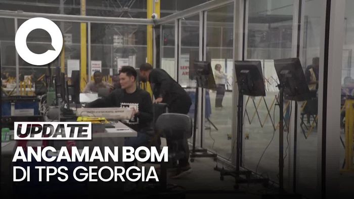 Video: 32 Ancaman Bom di TPS Georgia Saat Pilpres AS Berlangsung