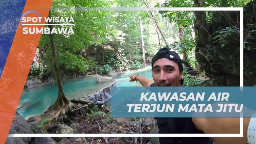 Menikmati Keindahan dan Kesejukan Kawasan Air Terjun Mata Jitu, Sumbawa