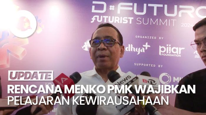 Video: Menko PMK Pertimbangkan Kewirausahaan Masuk Kurikulum Pendidikan