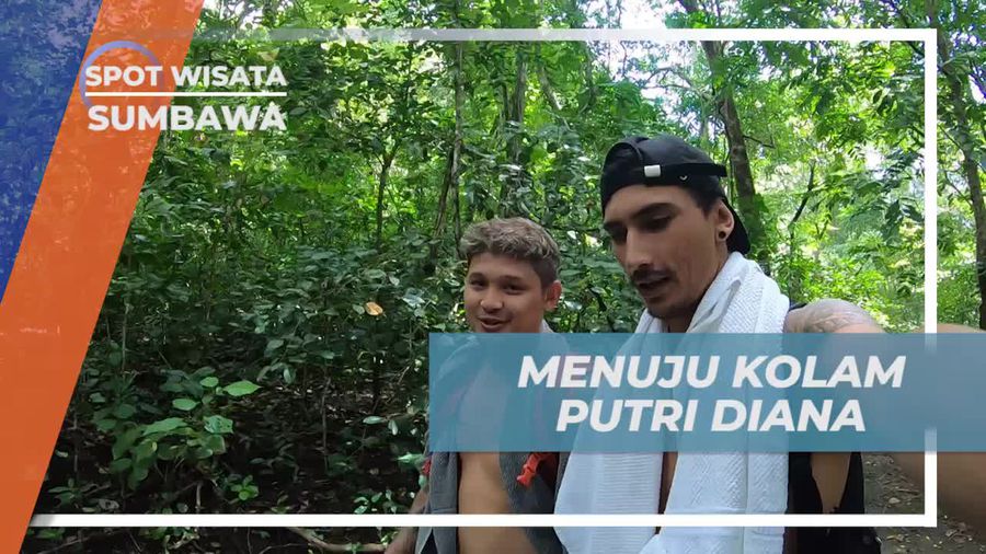 Menuju Kolam Mandi Legendaris Putri Diana di Mata Jitu, Sumbawa