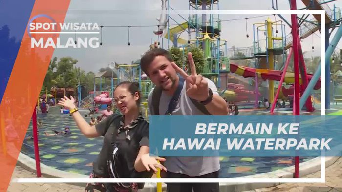 Bermain Air di Hawai Waterpark yang Hits di Kota Malang