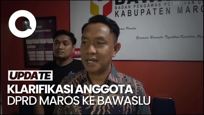 Video: Anggota DPRD Maros Diperiksa Bawaslu soal Dugaan Hina Pemilih Kotak Kosong