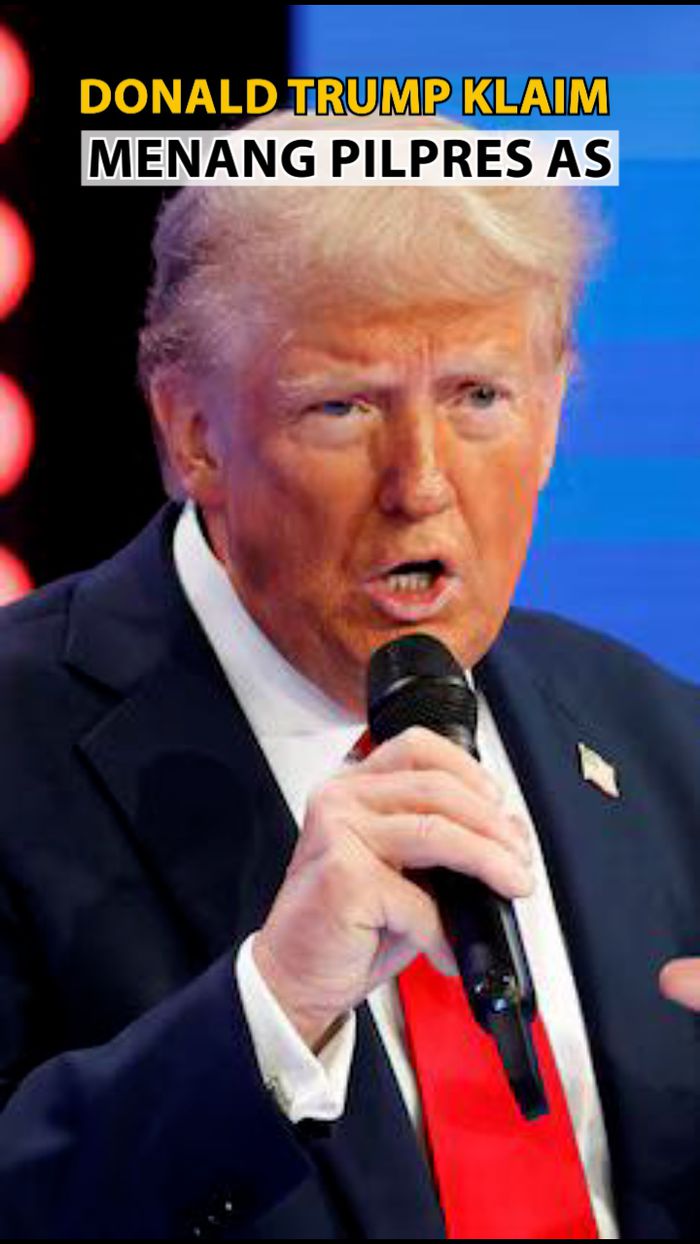 Video: Momen Donald Trump Klaim Menang Pilpres AS 2024
