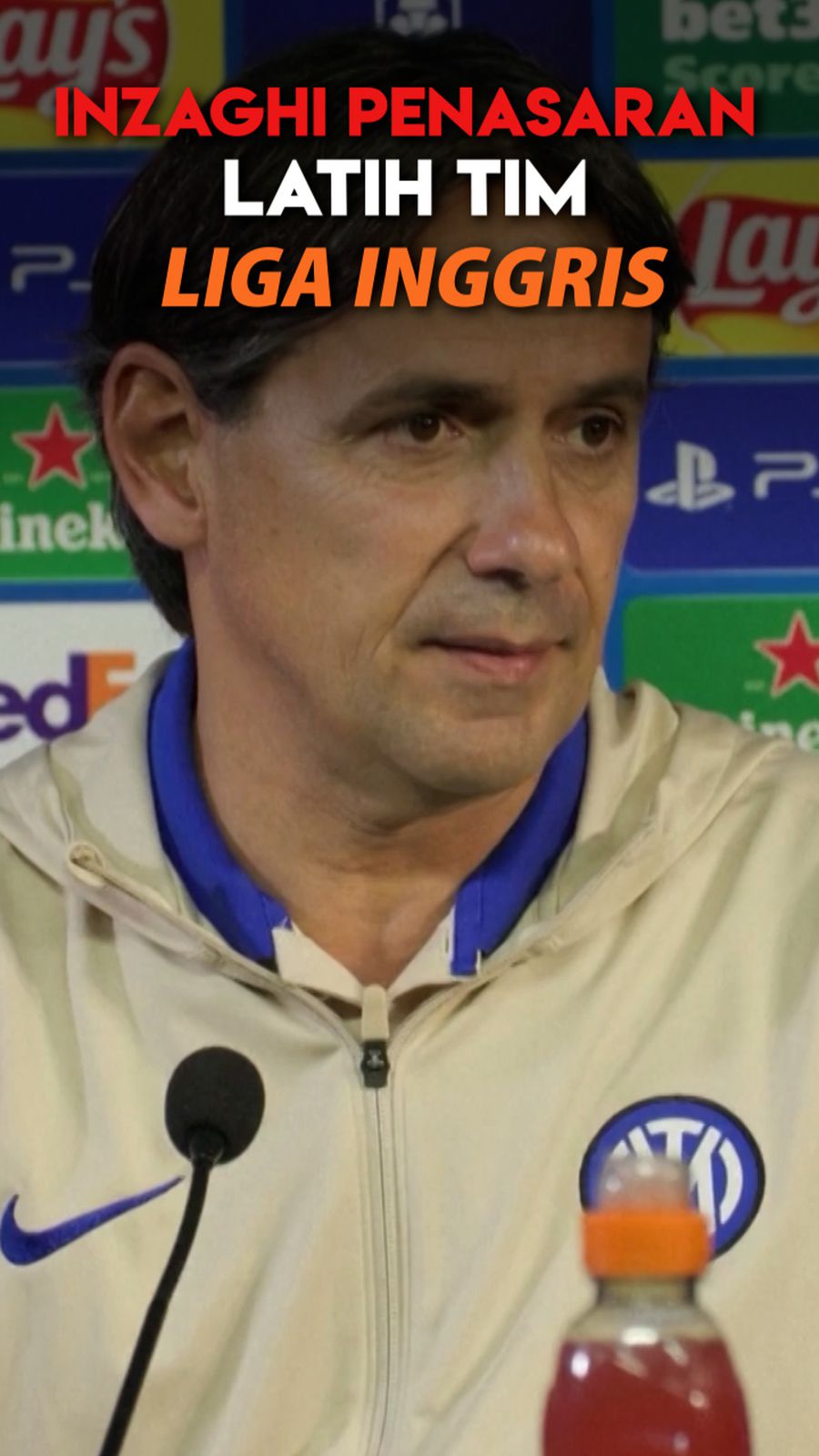 Video: Jelang Lawan Arsenal, Inzaghi Singgung Tawaran Tim Premier League