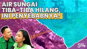 Lubang Misterius Penghilang Air Sungai di Blitar