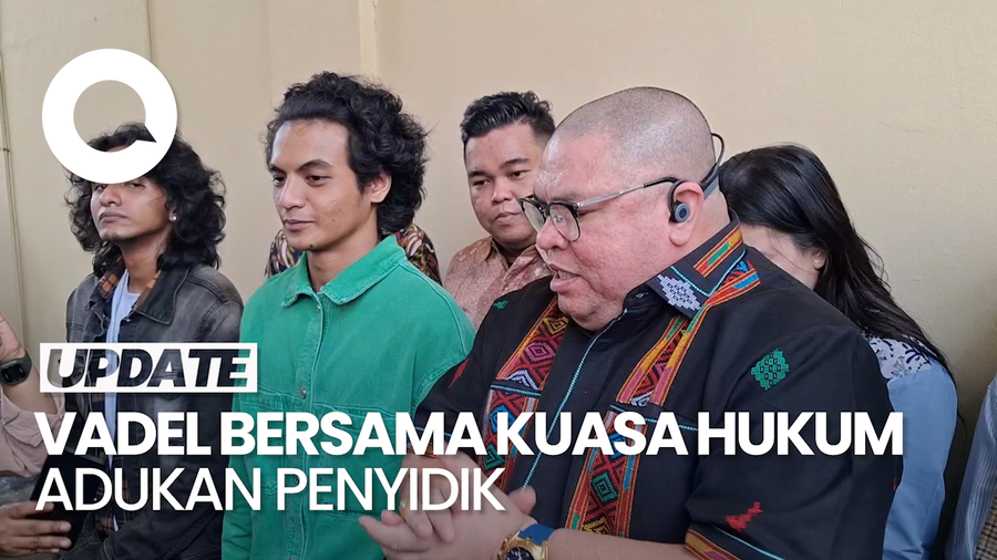  Video: Vadel Badjideh Datangi Bidpropam Polda untuk Adukan Penyidik