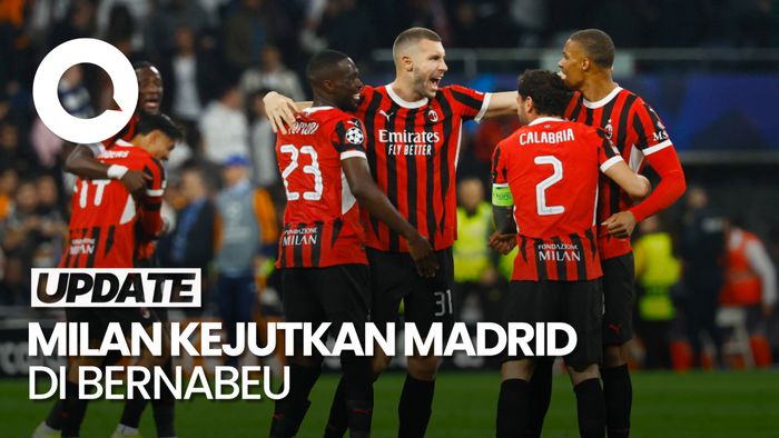 Video: Kemenangan Pertama Milan Lawan Madrid dalam 15 Tahun Terakhir 