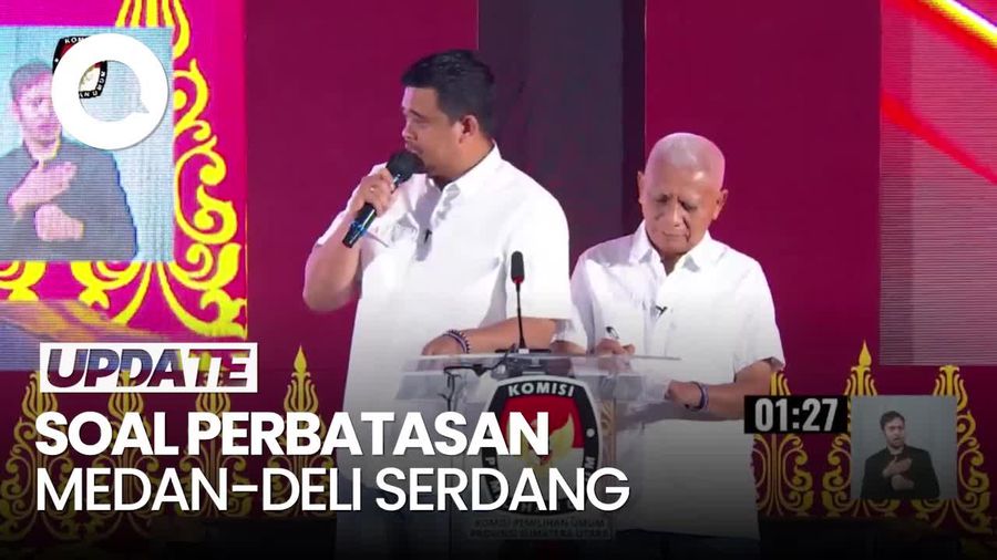 Video: Saat Bobby Sindir Capaian Edy soal Isu Perbatasan Medan-Deli Serdang