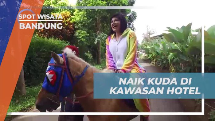 Berkuda di Penginapan Cantik di Kawasan Bandung