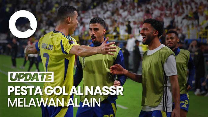 Video: Ronaldo cs Pesta Gol 5-1 di Match Al Nassr Vs Al Ain