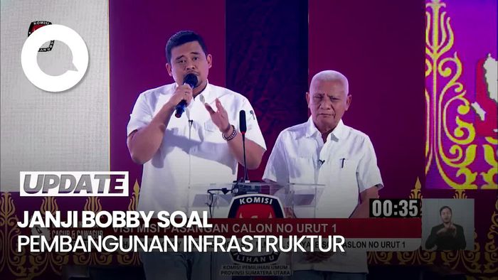Video Bobby Janji Bangun Infrastruktur di Sumut: Tidak Seperti 5 Tahun Lalu