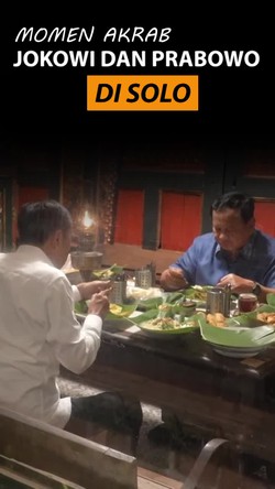 Video Jokowi Unggah Momen Bersama Prabowo: Sebagai Sahabat, Doa Saya Menyertai