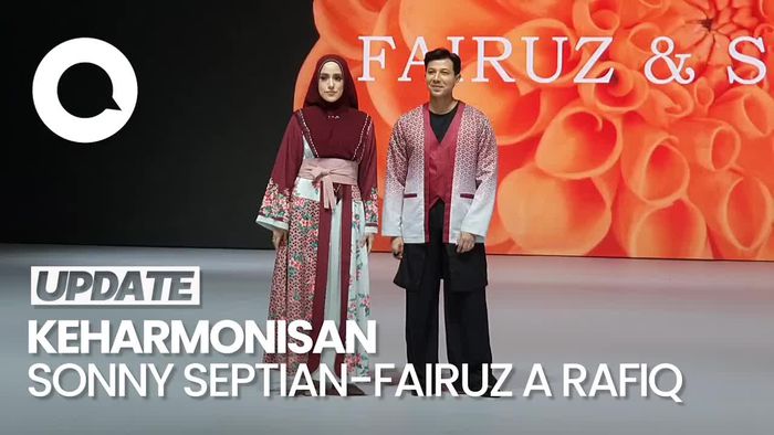 Video: Mesranya Sonny-Fairuz di Acara Fashion Show