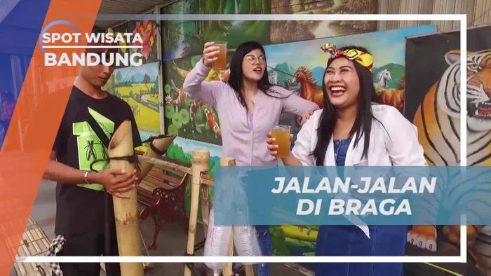 Jalan-Jalan di Kawasan Ramai Braga yang Penuh Pesona, Bandung