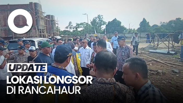Video: Momen Pj Bupati Tangerang Tinjau Lokasi Longsor di Jalan Rancahaur