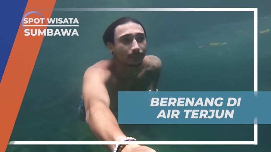 Serunya Berenang di Kolam Pemandian Putri Diana, Sumbawa