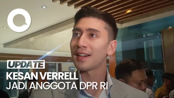 Video Jadi Anggota DPR RI, Verrell Bramasta: Saya Berusaha, Harus Banyak Belajarnya