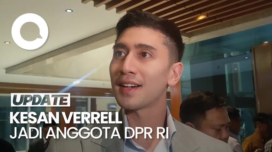 Video Jadi Anggota DPR RI, Verrell Bramasta: Saya Berusaha, Harus Banyak Belajarnya