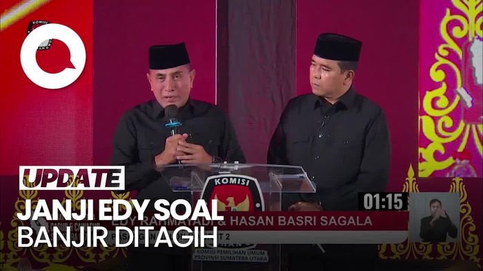 Video Surya Tagih Janji Edy Rahmayadi Bebaskan Sumut dari Banjir