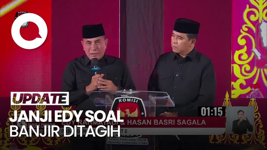 Video Surya Tagih Janji Edy Rahmayadi Bebaskan Sumut dari Banjir