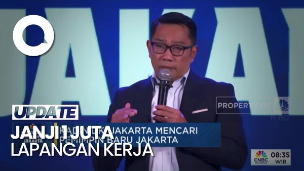 Video: RK Janji Siapkan 1 Juta Lapangan Kerja Jika Terpilih