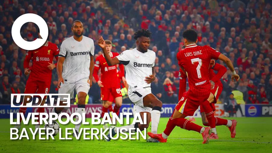 Video: Diaz Trigol, Liverpool Bantai Leverkusen 4-0 di Anfield