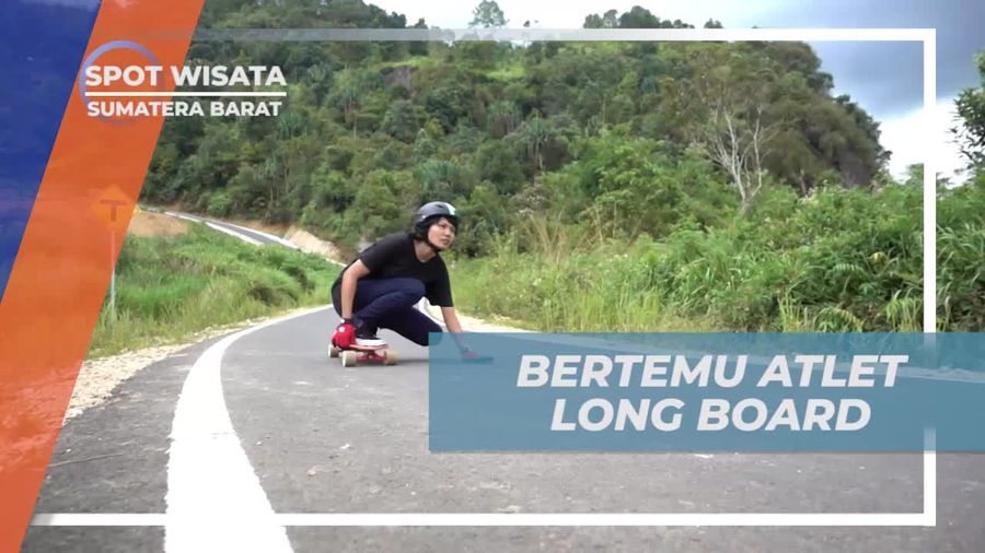Bertemu Sang Atlet Long Board Wanita di Lembah Harau, Sumatera Barat