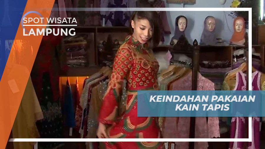 Keindahan Pakaian dari Kain Tapis dan Sulam Usus Khas Lampung