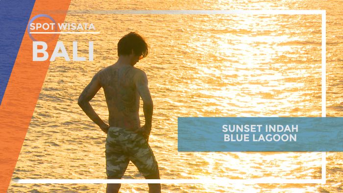 Pesona Sunset di Blue Lagoon Bali yang Memukau
