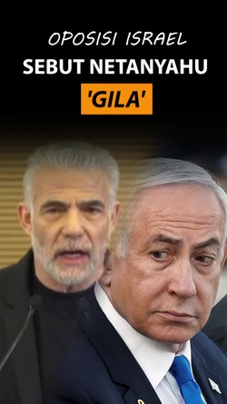  Video Oposisi Israel: Pemecatan Menhan Gallant Tindakan Gila Netanyahu!