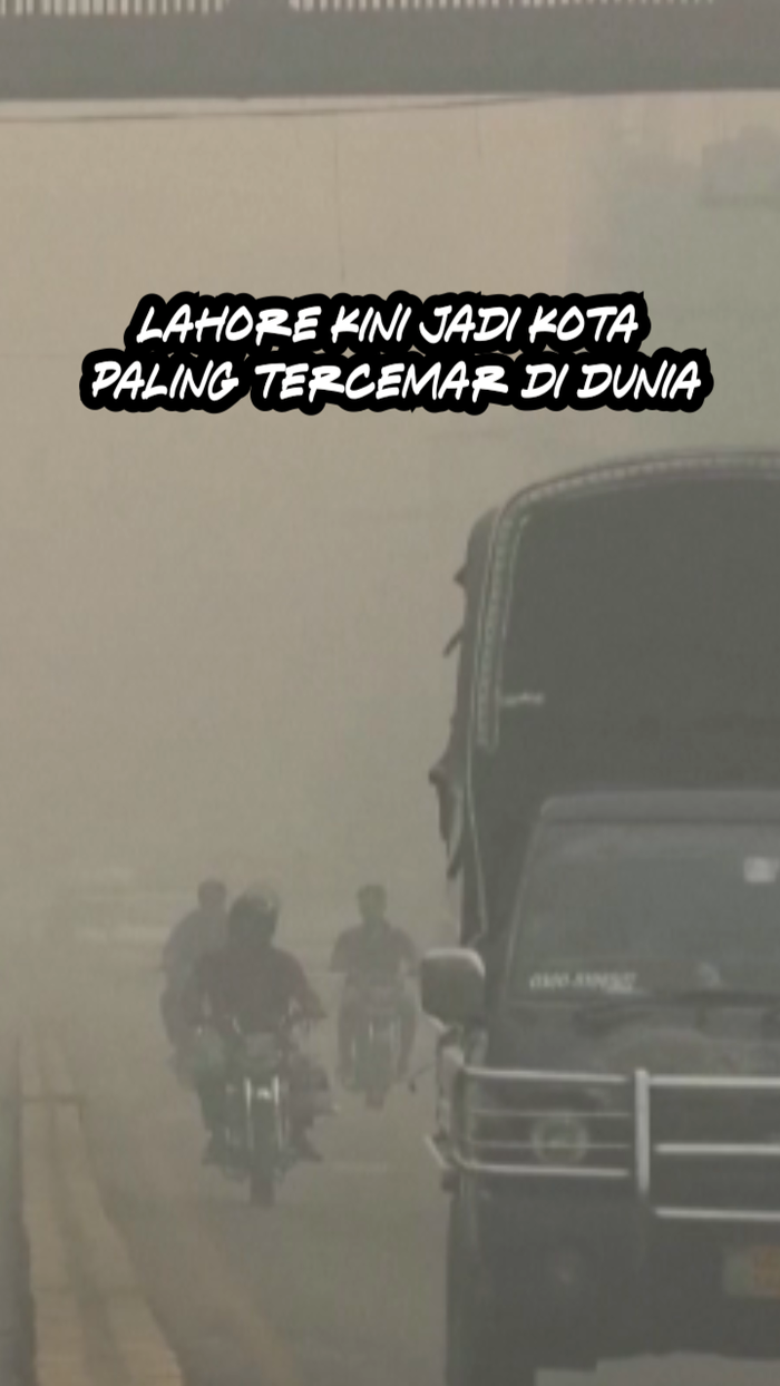 Video: Potret Pakistan Dikepung Kabut Asap Beracun