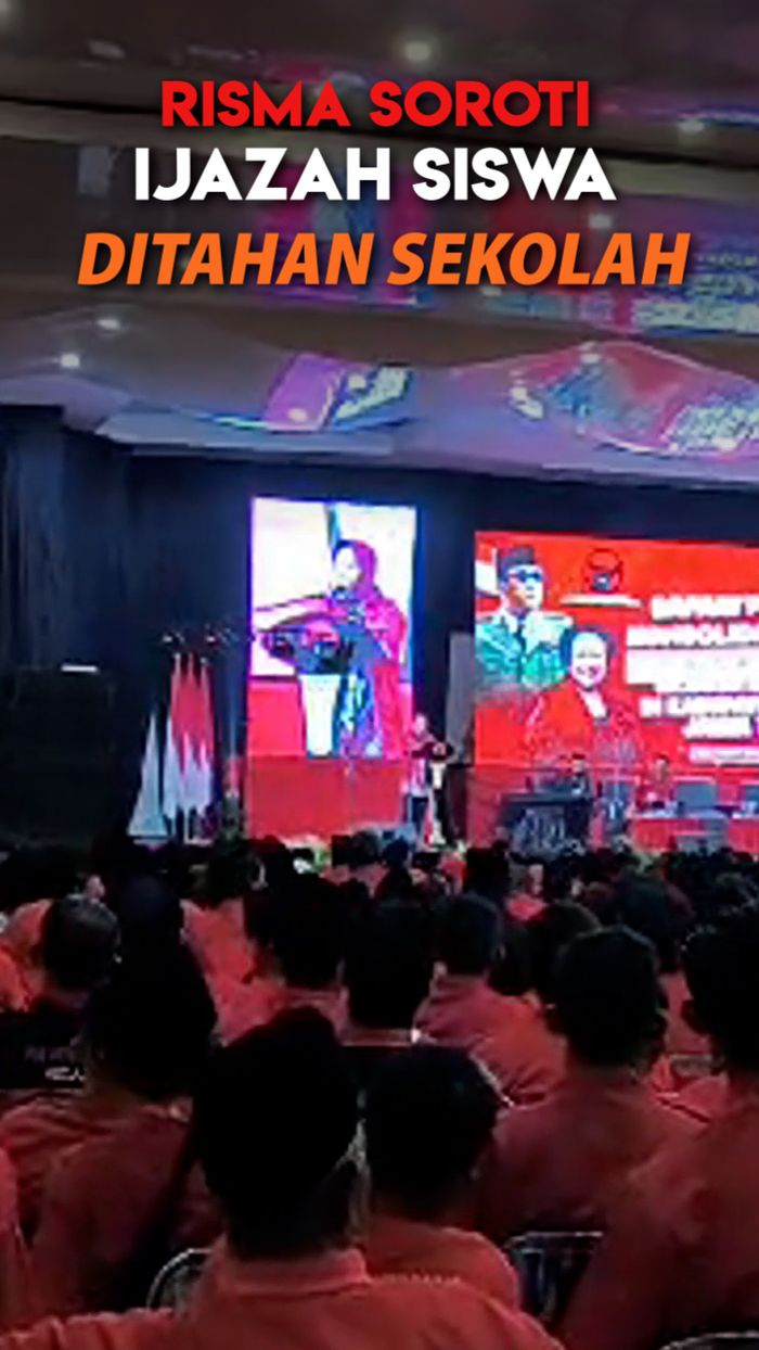 Video: Risma Sebut Temukan Ratusan Ijazah Siswa Ditahan Sekolah di Banyuwangi
