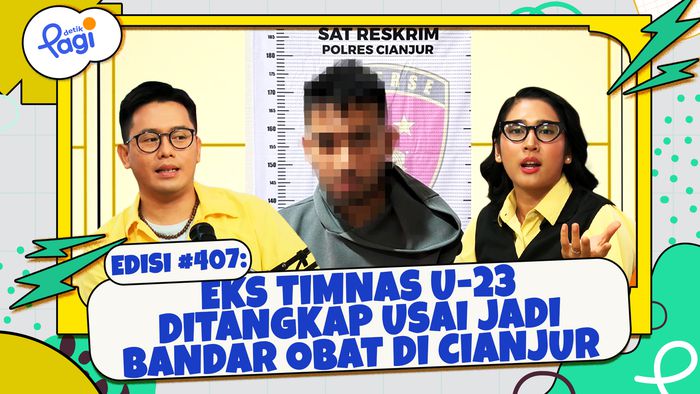 Eks Timnas U-23 Ditangkap Usai Jadi Bandar Obat di Cianjur