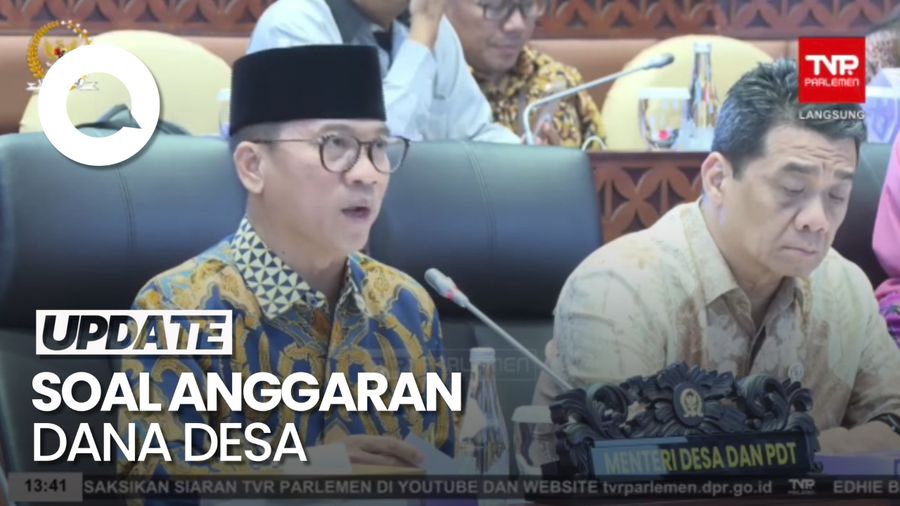 Video Mendes Yandri Akui Pengawasan Dana Desa Belum Maksimal
