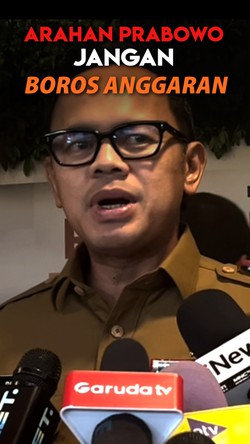 Video Prabowo Minta Para Pejabatnya Hemat Anggaran!