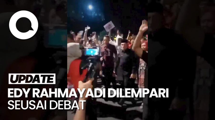 Video Momen Edy Rahmayadi Juga Diserang Seusai Debat Pilgub Sumut