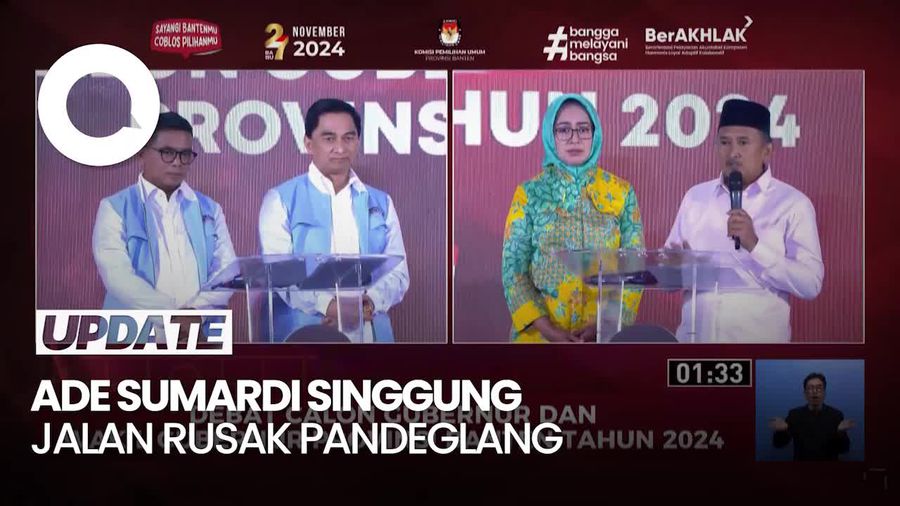Video Ade: Di Lebak Banyak Jalan Rusak, Tapi di Pandeglang Lebih Parah