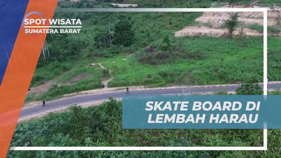 Adrenalin Tertantang! Skateboard Seru di Lembah Harau, Sumatera Barat