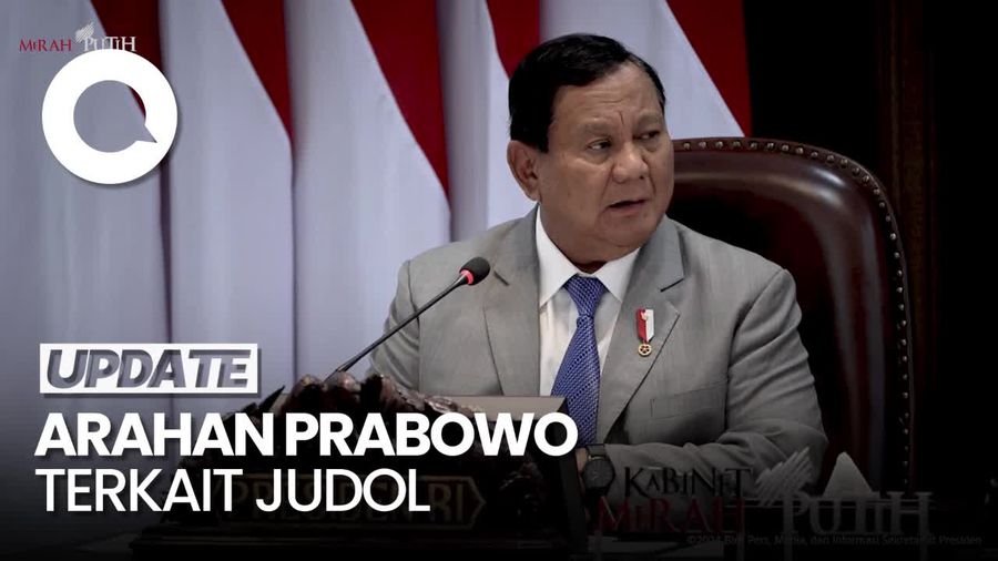 Video: Prabowo Minta Penegak Hukum Tak Takut Berantas Judol