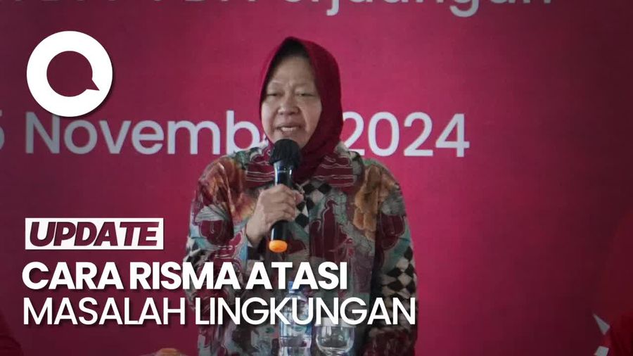 Video: Risma Apresiasi Kader Lingkungan-PKK Atasi Masalah Lingkungan di Jatim