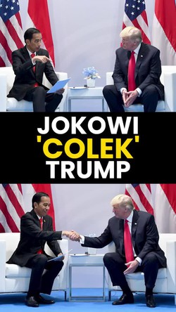Video: Jokowi Colek Trump di Medsos: Selamat Atas Terpilihnya Anda