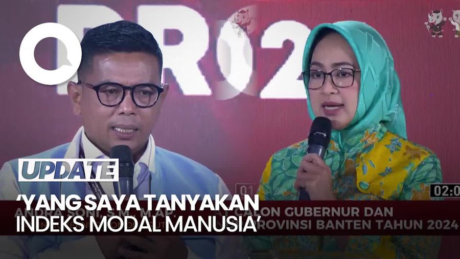 Video Airin Luruskan Lagi Pertanyaannya Seusai Dengar Jawaban Andra Soni