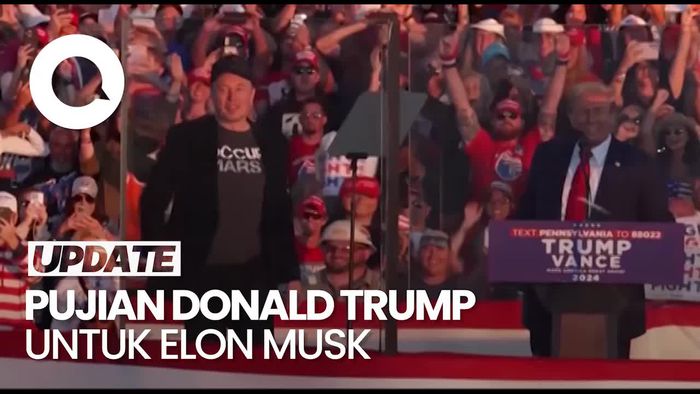 Video: Donald Trump Puji Elon Musk Seusai Umumkan Kemenangannya