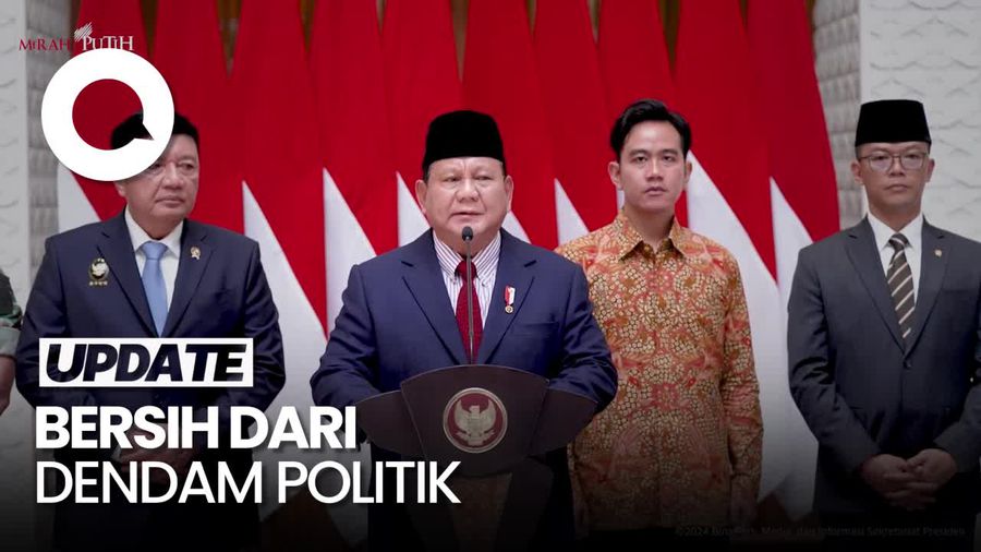 Video Prabowo ke Menteri Sebelum ke LN: Bersih dari Dendam Politik
